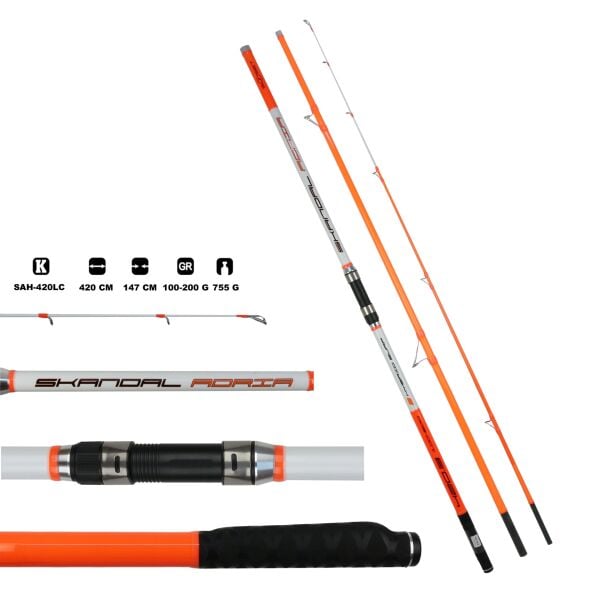 Ocean Vibration Hybrid LC 420+ Kaido Asura 12000 3 Parçalı Surf Olta Seti