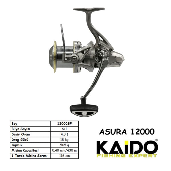 Skandal Marea Power MN 420+ Kaido Asura 12000 3 Parçalı Surf Olta Seti