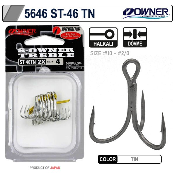 Owner 5646 St-46tn Tin Çarpma İğne 10