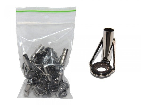Captain Kamış Yedek Porselen Uç 20'li Paket Black Nikel Renk 50 mm