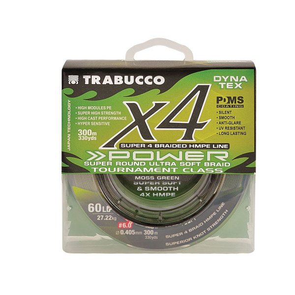 Trabucco Dyna Tex x4 Pro UV Moss Green 150m İp Misina