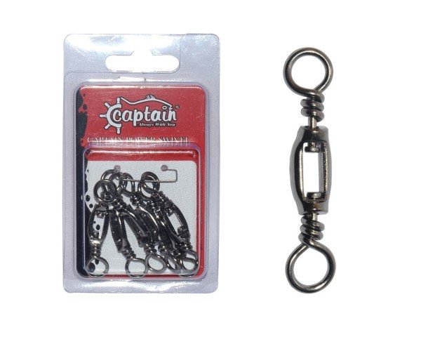 Captain 5004 Ortası Açık Rulmanlı Fırdöndü Nikel 4/0