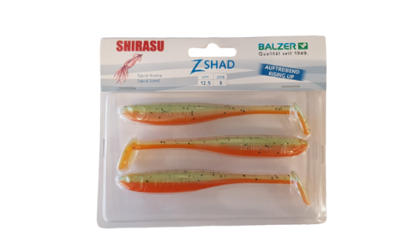 Balzer 13694 Shirasu Z Sad 12.5cm Kalamar Kokulu Silikon Yem 3'lü Set