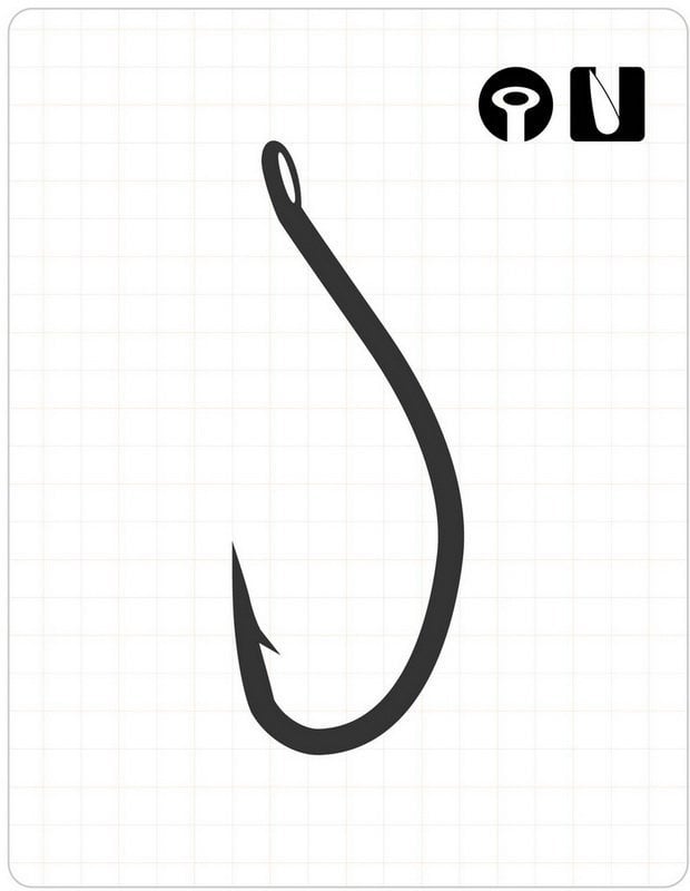 Fudo 2401 Carp Black Nikel Sazan İğnesi 4