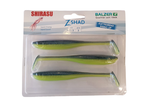 Balzer 13694 Shirasu Z Sad 12.5cm Kalamar Kokulu Silikon Yem 3'lü Set 303