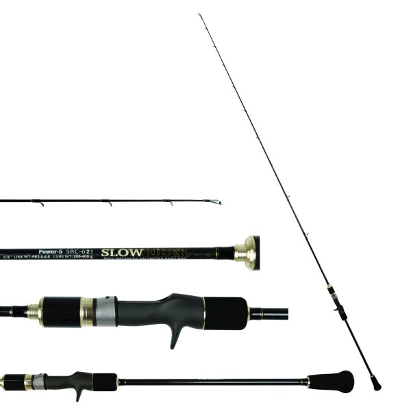 Slow Rider Black SRC-621/6 200-400g PE2,0-4,0 Jig