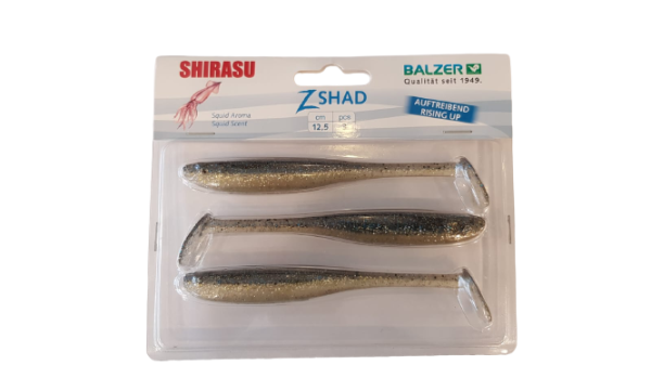 Balzer 13694 Shirasu Z Sad 12.5cm Kalamar Kokulu Silikon Yem 3'lü Set 305