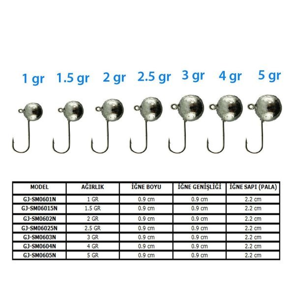 Jaxon Sumato Lrf Jighead 6 - 3Gr