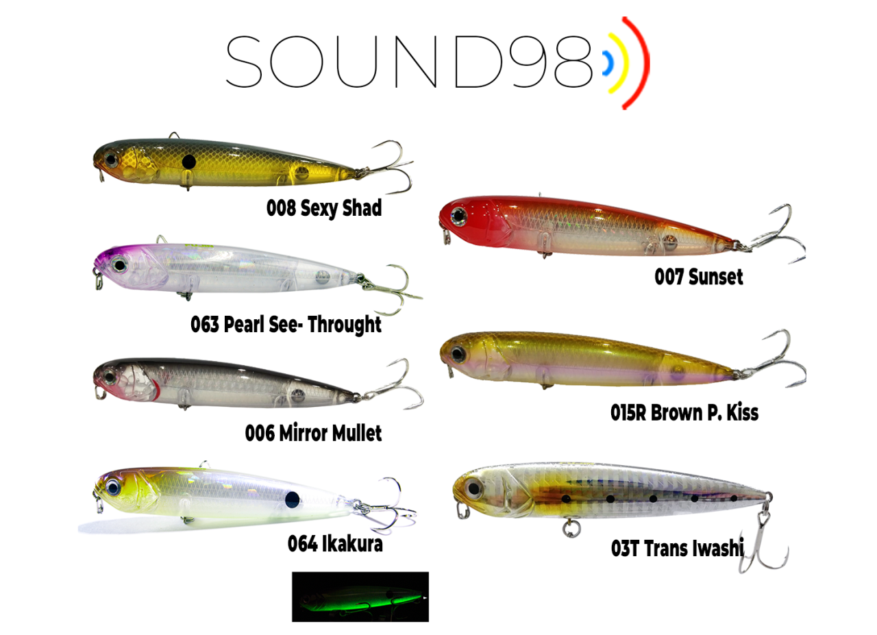FUJIN Sound98 9,8cm 10,6gr Su Üstü Maket Balık 
