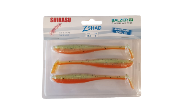 Balzer 13694 Shirasu Z Sad 12.5cm Kalamar Kokulu Silikon Yem 3'lü Set 307