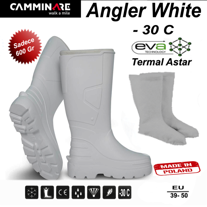 Camminare Angler White Eva Çizme(-30°C) 42