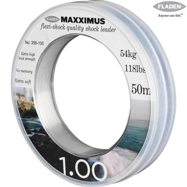 Fladen Maxximus Flexi-Shock Leader Misina 50M 0.60 MM