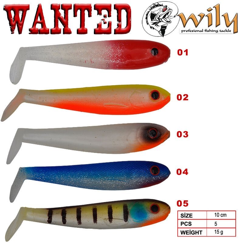 Wily Wanted Silikon Yem 10.5 cm 15 gr 04