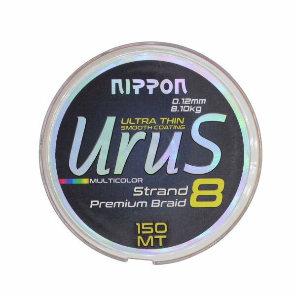 Urus 8X Braid 150 MT Multi Color 0.16 Mm