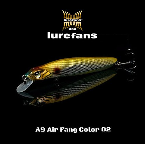 LUREFANS AIR FANG A9 9CM 8G / COL: 02