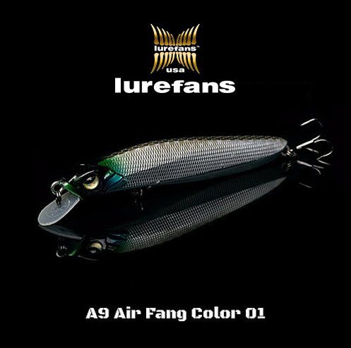 LUREFANS AIR FANG A9 9CM 8G / COL: 01