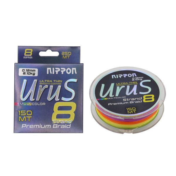 Urus 8X Braid 150 MT Multi Color 0.20 Mm