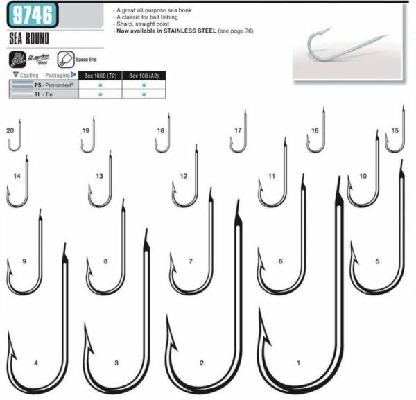 Vmc 9746PS (PERMA STEEL) Düz Paraketa İğnesi 5