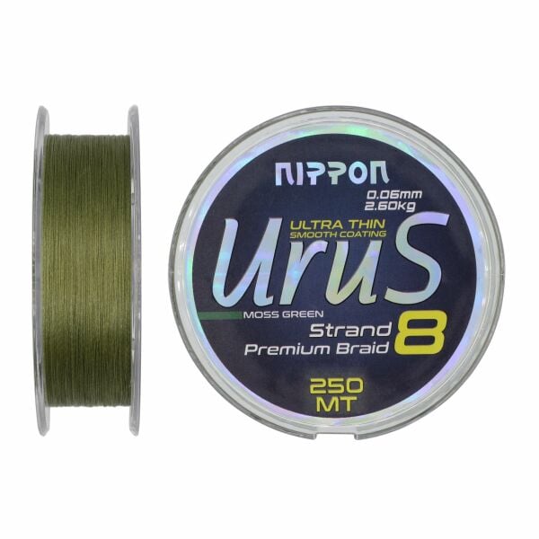 Urus 8X Braid 250 MT Moss Green