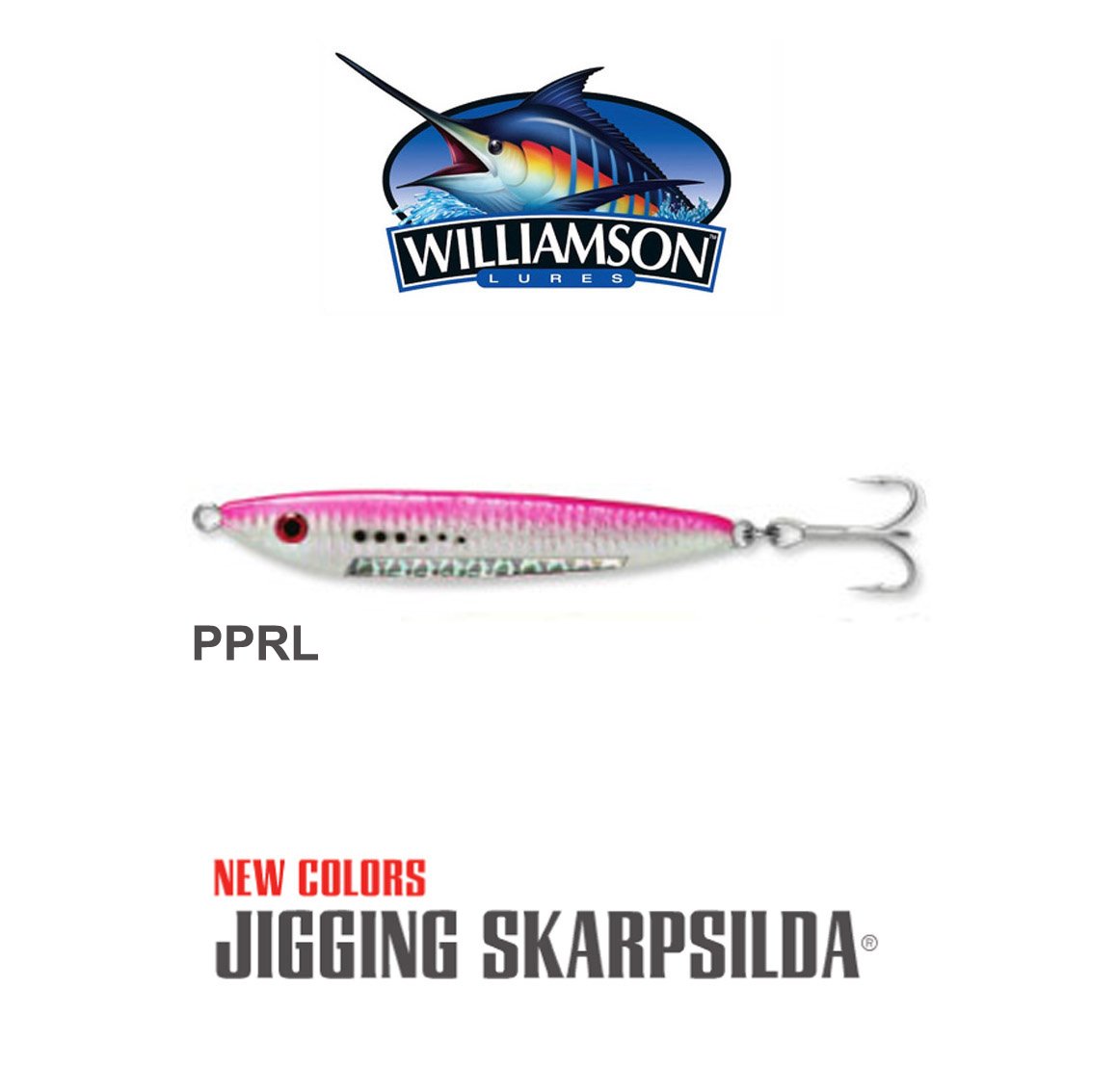 WILLIAMSON SKARPSILDA JIGGING 100G PPRL