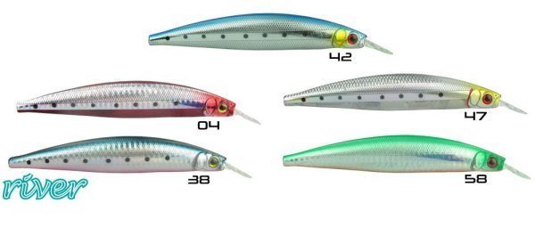 River Level Fixer 130F 13cm 24g 0-1.5mt 04