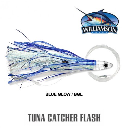 WILLIAMSON TCF 04 TUNA CATCHER FLASH 4 / 102MM BLUE GLOW