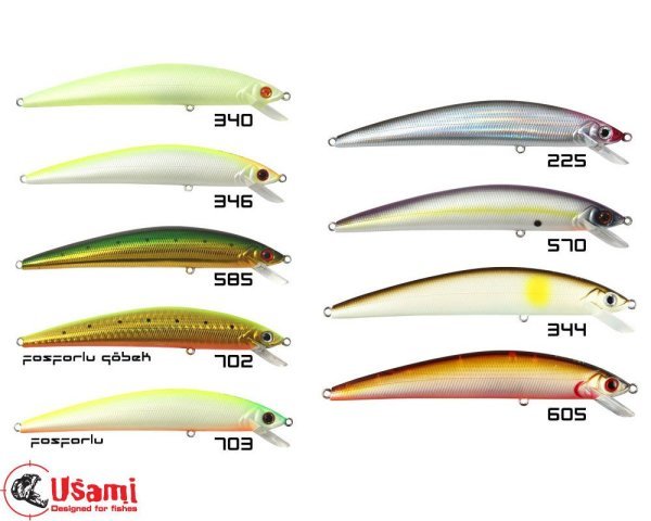 Usami Now 120F-SR 17 G Maket Balık 018