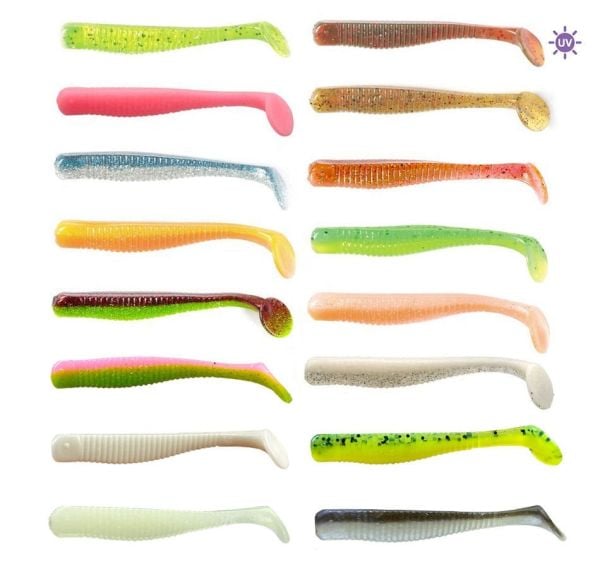 Lucky John Long John 3.1'' (7.87 cm) 8P Silikon Yem T46