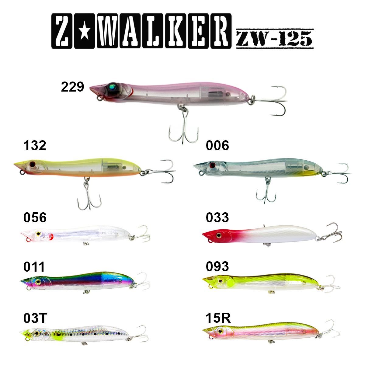 Fujin Z-Walker 125mm 18gr Su Üstü Maket Balık 