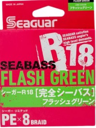 Seaguar Flash Green PE 8 Örgü Spin İp Misina 150mt Açık Yeşil 1.2 PE