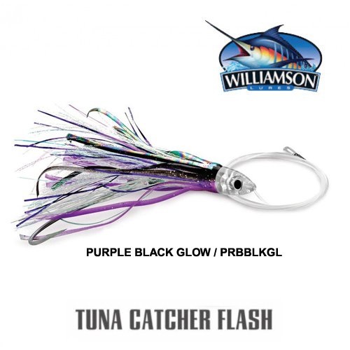 WILLIAMSON TCF 04 TUNA CATCHER FLASH 4 / 102MM PURPLE BLACK GLOW