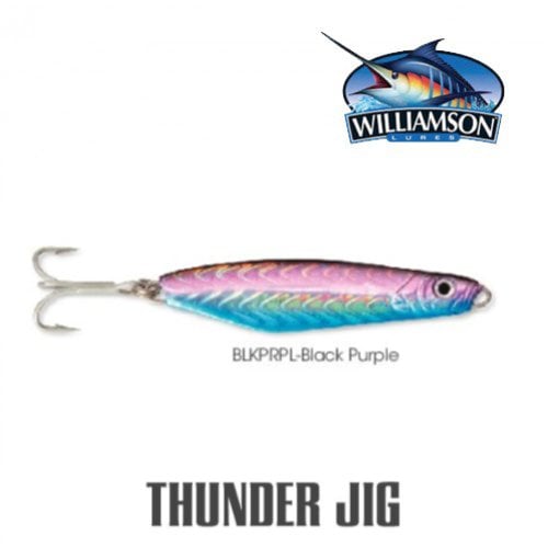 WILLIAMSON THUNDER JİG 80G BLACK PURPLE