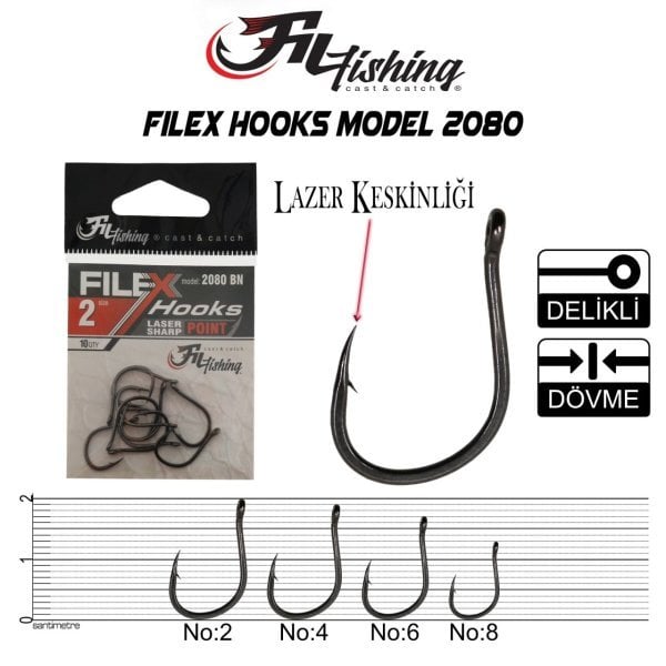 Filex Hooks Model 2080 6