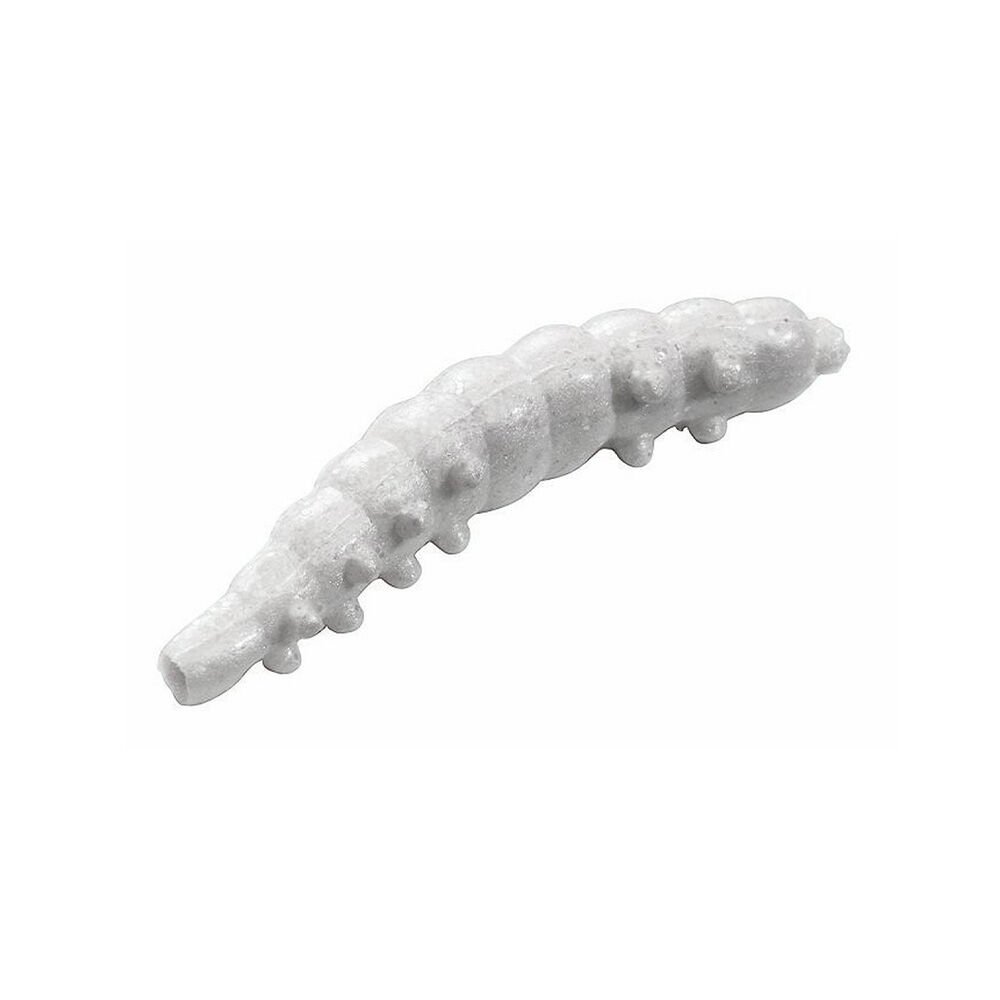 Berkley Powerbait Garlic Power Honey Worm White - 2.5CM - 55 ADET