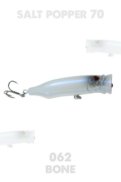 Fujin Salt Popper 70mm 9.5gr Su Üstü Maket Balık 