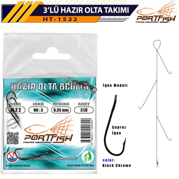 Liman 1522 Üçlü Yemli Hazır Takım