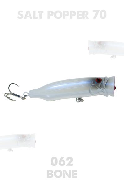 Fujin Salt Popper 70mm 9.5gr Su Üstü Maket Balık 