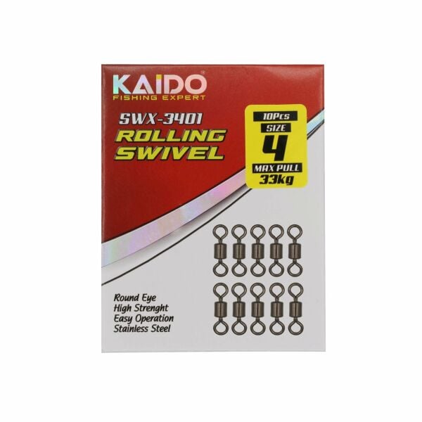 SWX-3401 Rolling Swivel (10 Pcs)