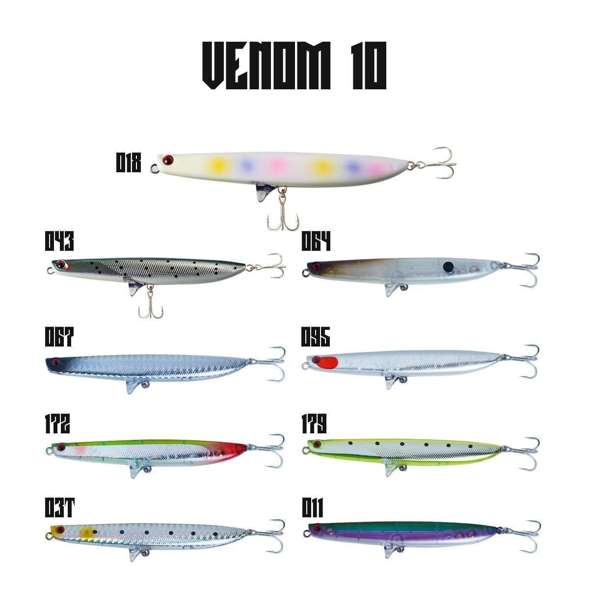 Fujin Venom 10 10.5gr 10cm Maket Balık 