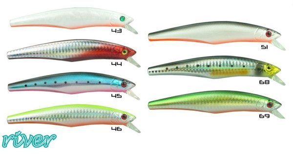 River Let's Go 125F 12.5cm 21g 0.3-1mt 41