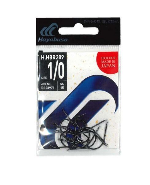 Hayabusa HHBR 289 Kısa Pala Dövme Çupra İğnesi 15li Paket Black Nikel