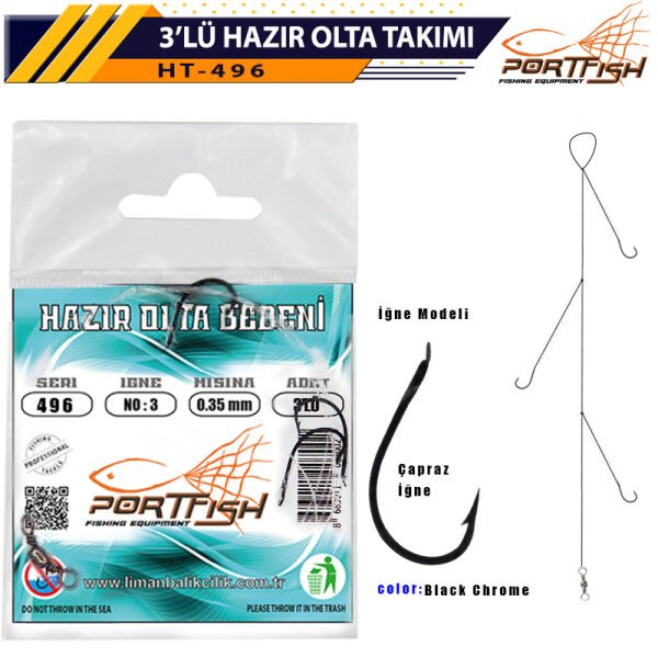 Liman 496 Üçlü Hazır Yemli Hırsız Takım