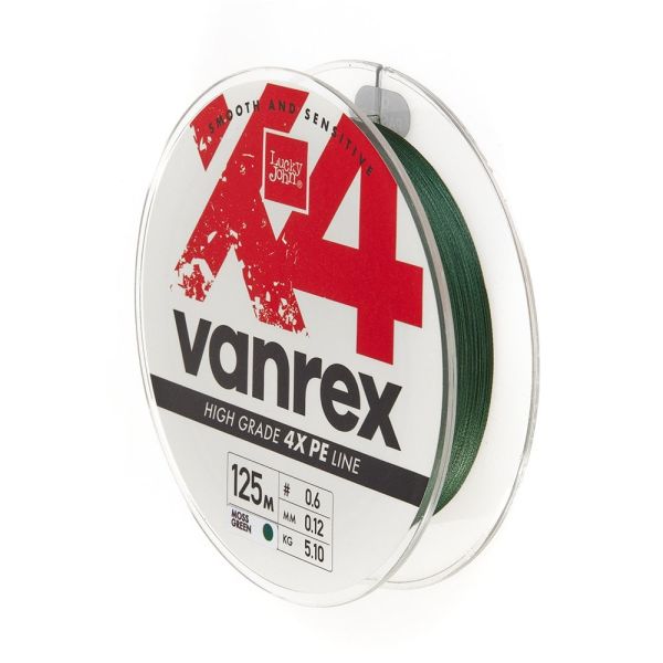 Lucky John Vanrex Pe Örgü X4 Yosun Yeşil 125M 0.17 MM