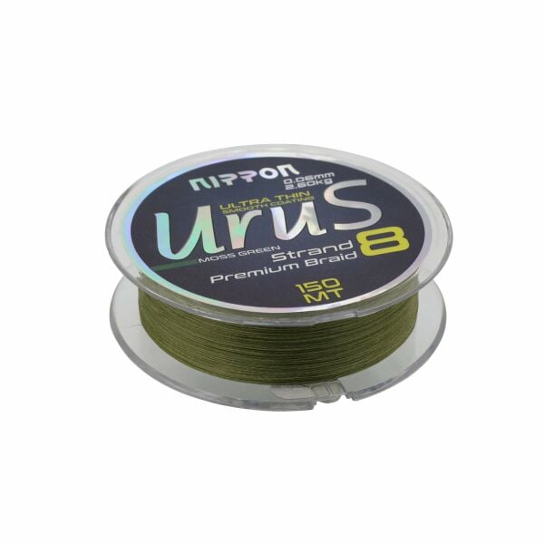 Urus 8X Braid 150 MT Moss Green 0.06 mm