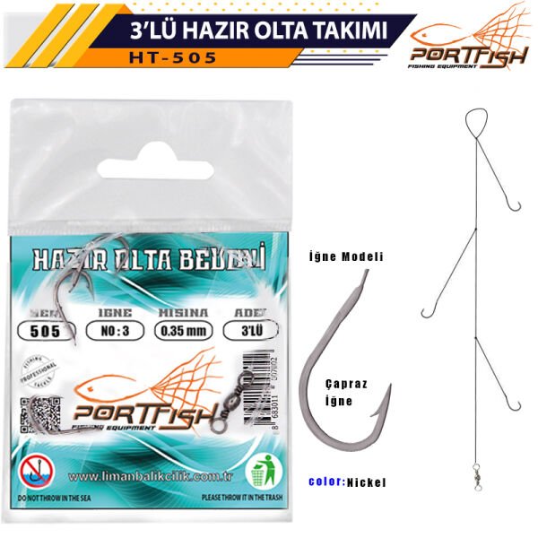 Liman 505 Üçlü Yemli Hazır Takım