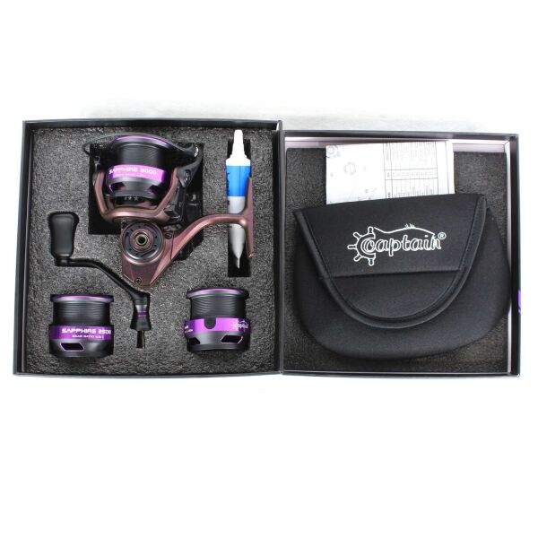 Captain Sapphire PRO 2500-2508-3000 Spin Makine 9+1 BB