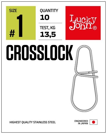 Lucky John 5110 Crosslock klips 1.5