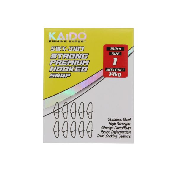SWX-3103 Hooked Snap (10 Pcs) 1