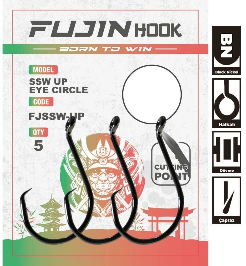 Fujin SSW Up Eye Circle Delikli Yemli Kancası 