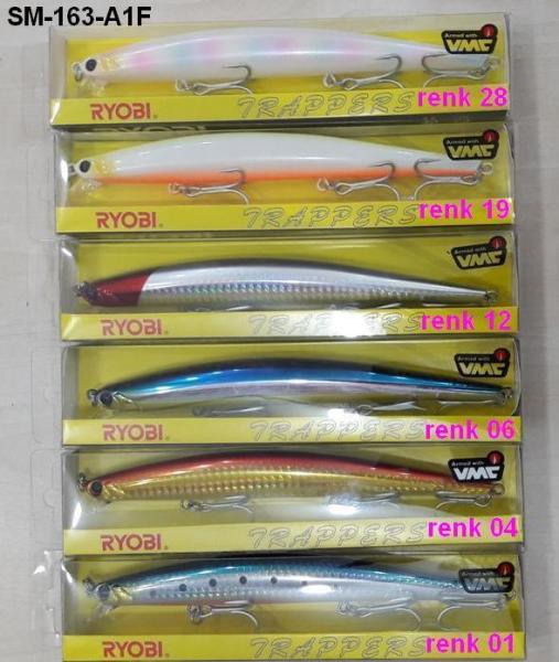 Ryobi Maket Balık SM-163-A1F Boy: 163MM Colour: 04